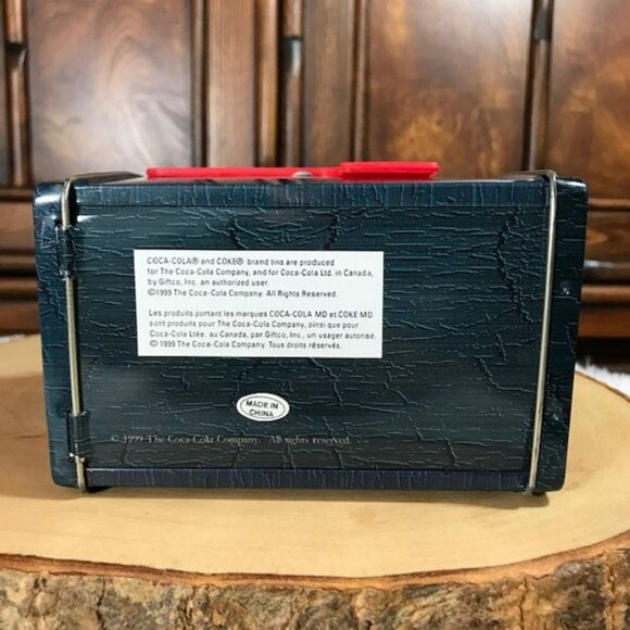 Set of 3 Vintage Coca-Cola Mailbox Tin + 2 Jeanne Mack Artwork Mailbox Tin Trays - Picture 7 of 16